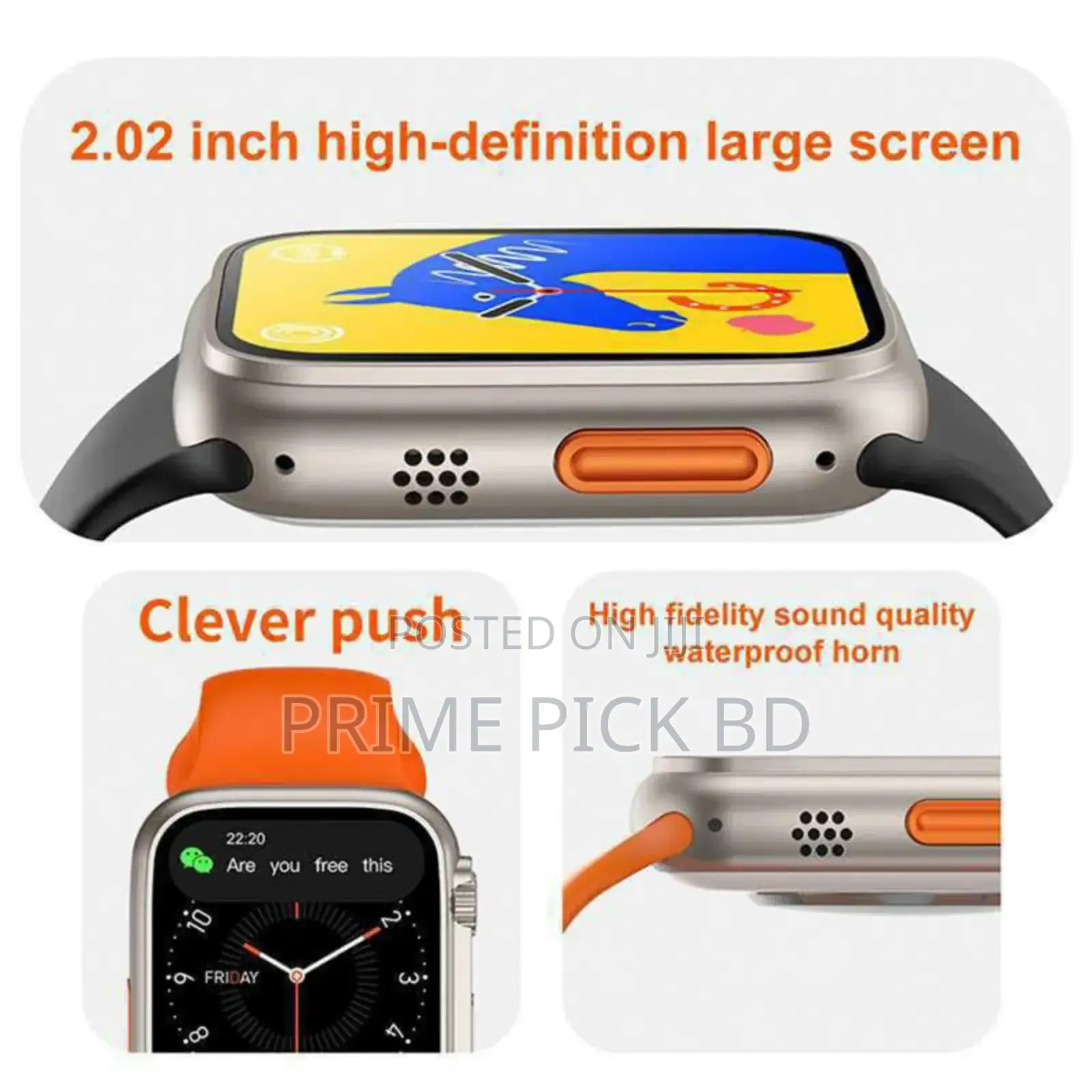 T800 Ultra Smartwatch for Man and Women