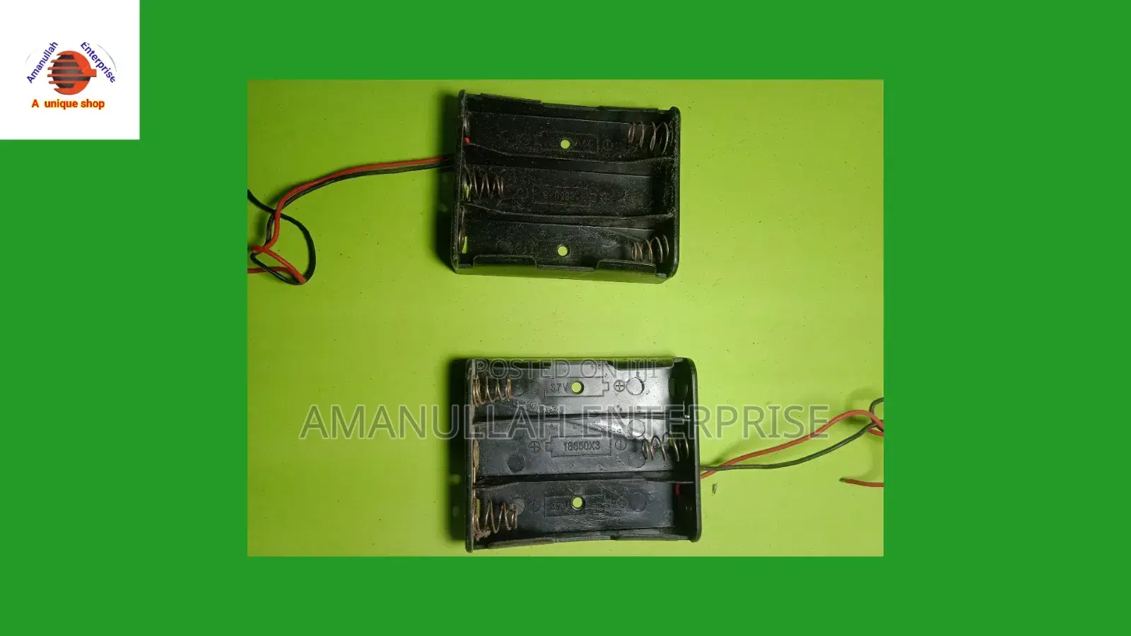 Lithium Ion Battery Case for 3 Battery