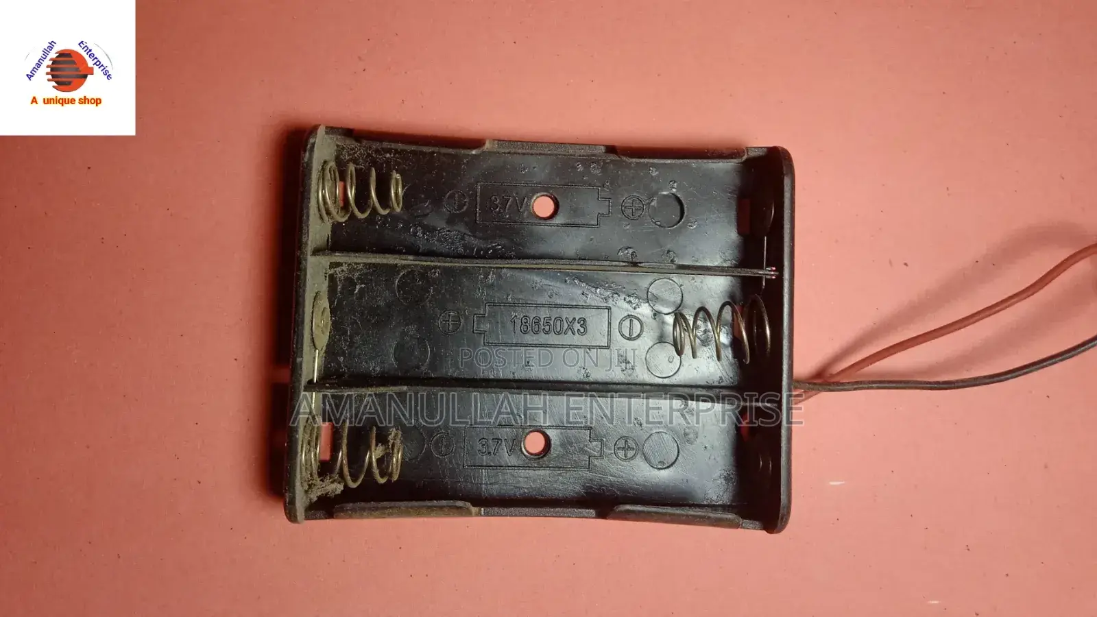 Lithium Ion Battery Case for 3 Battery