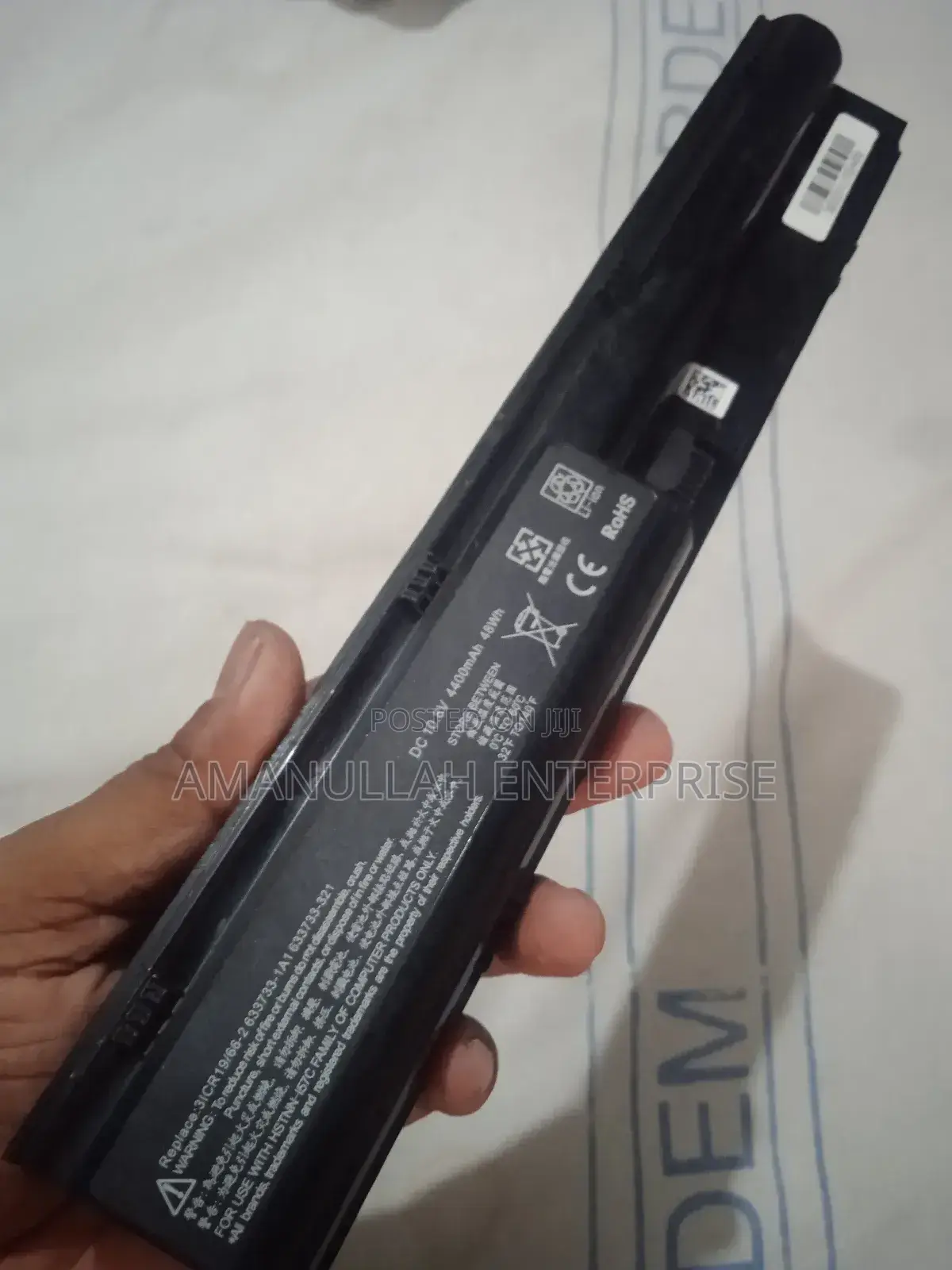 6 Cell Old Laptop Battery Pack.