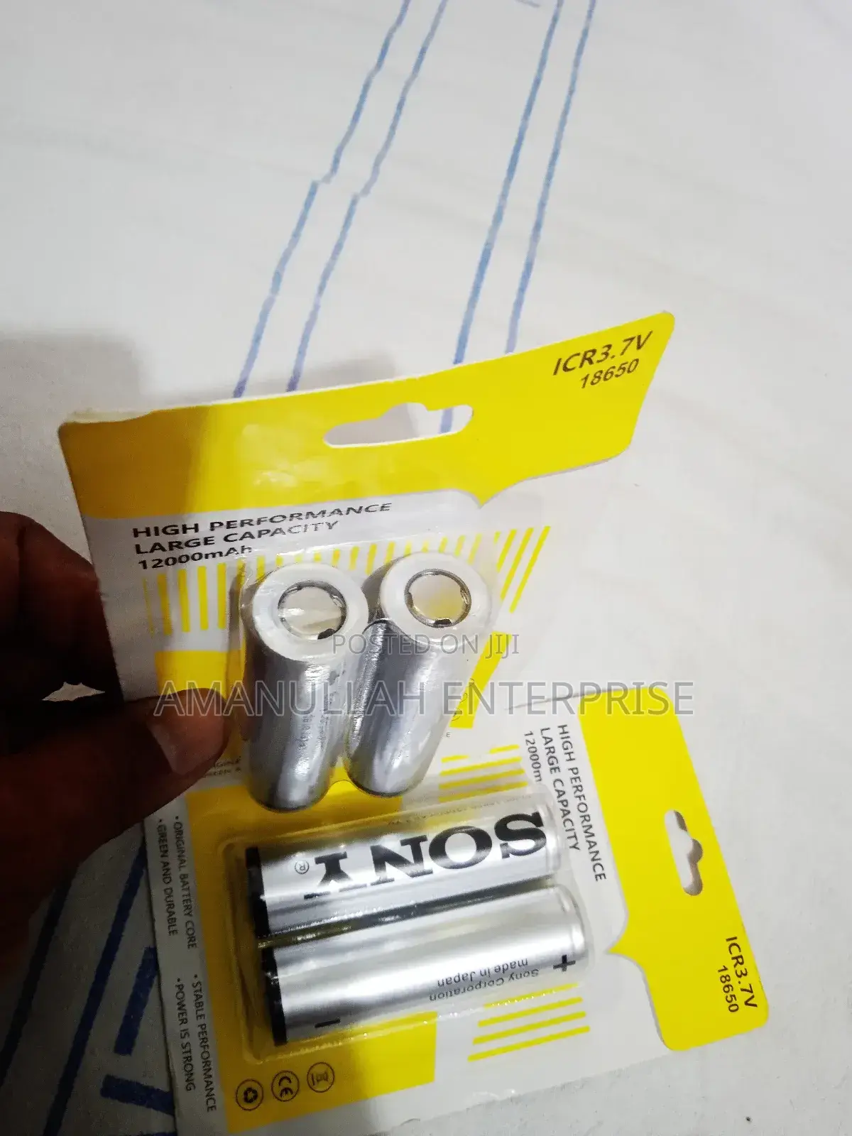 Sony High Quality Li-Ion Battery.