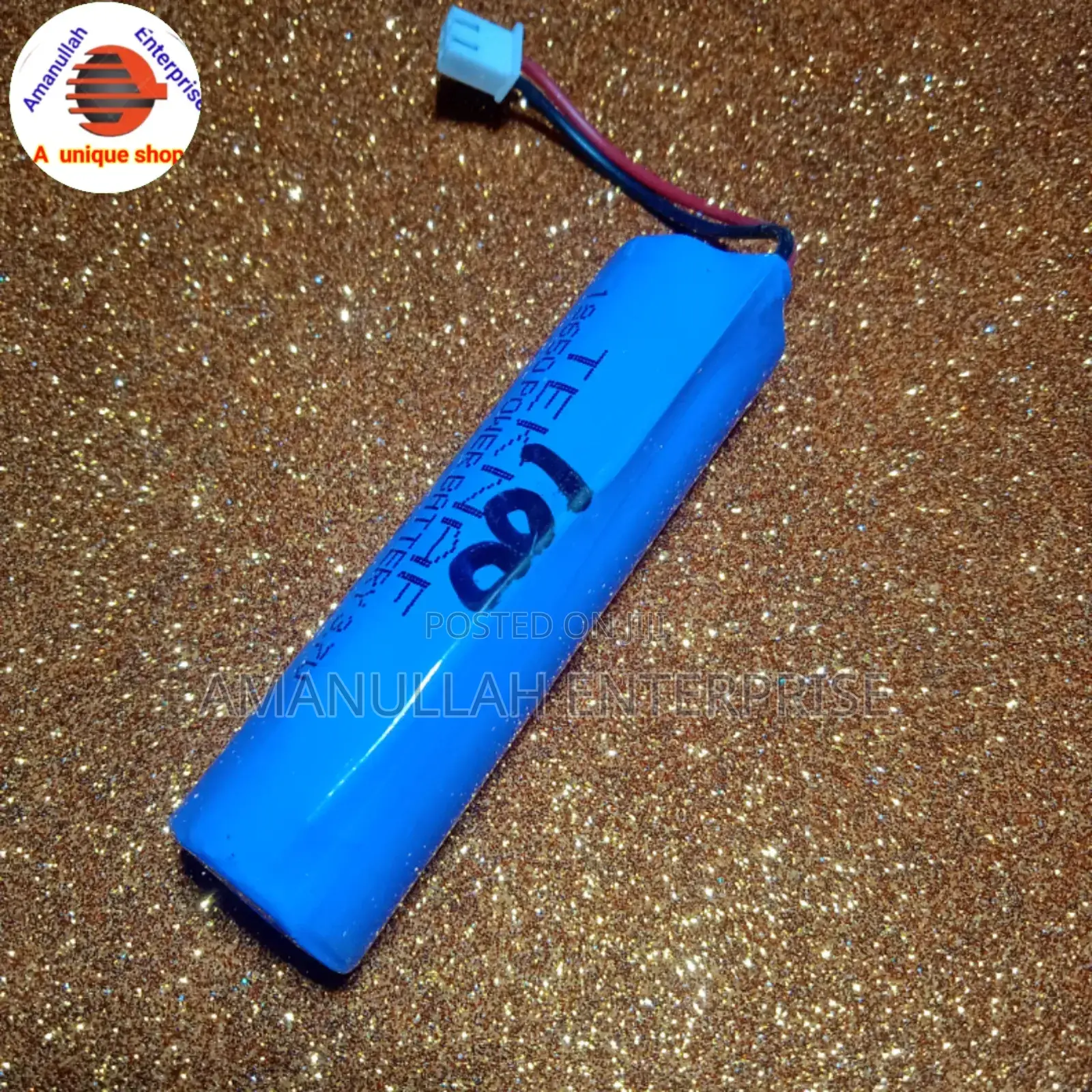 Lithium Ion Battery With Cable.