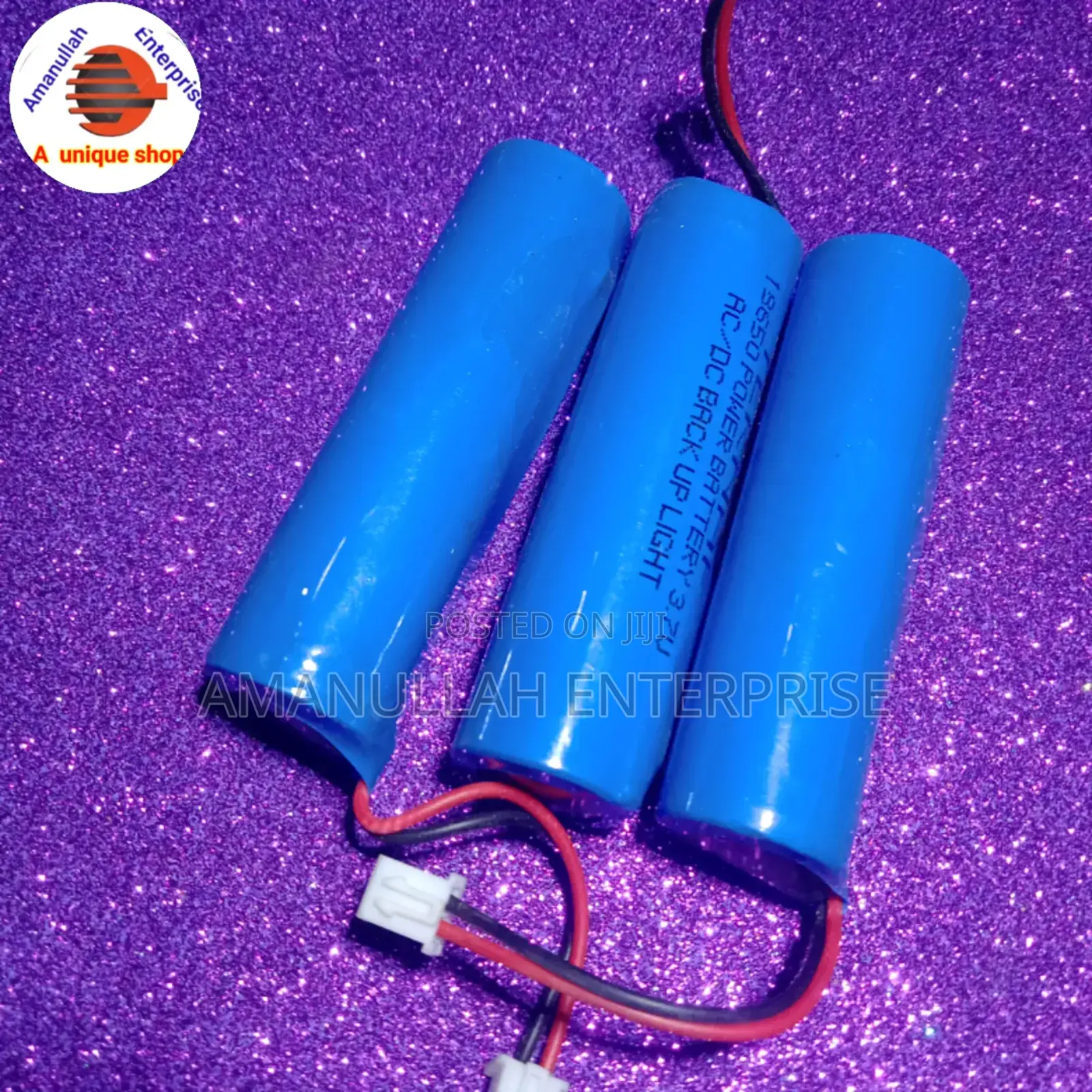 Lithium Ion Battery With Cable.