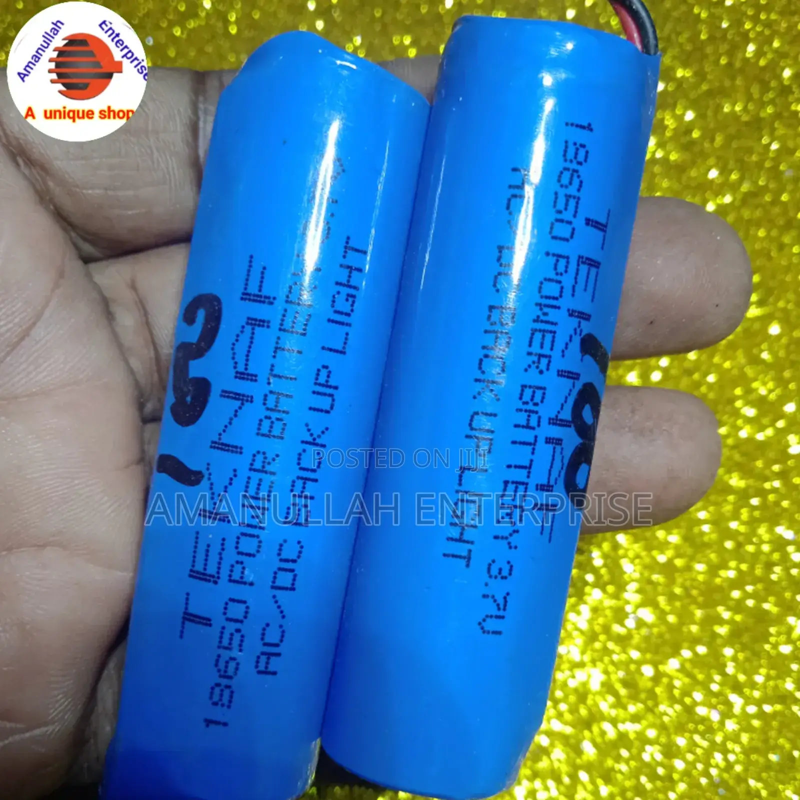 Lithium Ion Battery With Cable.