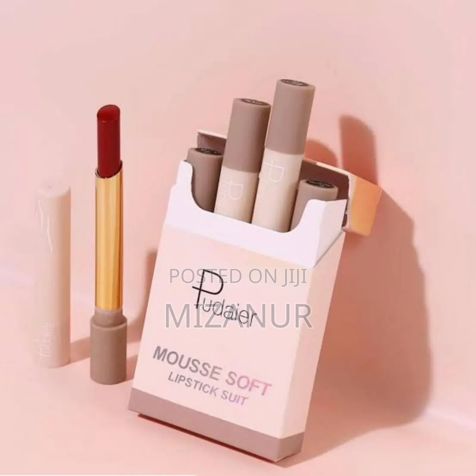 Pudaier Mousse Soft Lipstick Suit 4pcs Set