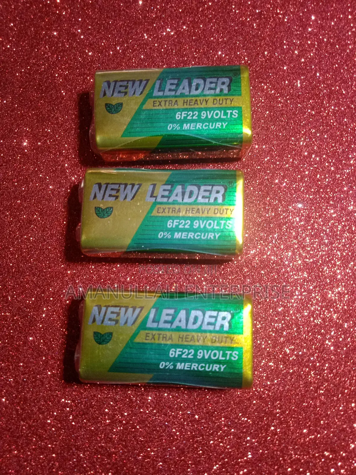 9v Non Rechargeable Battery.