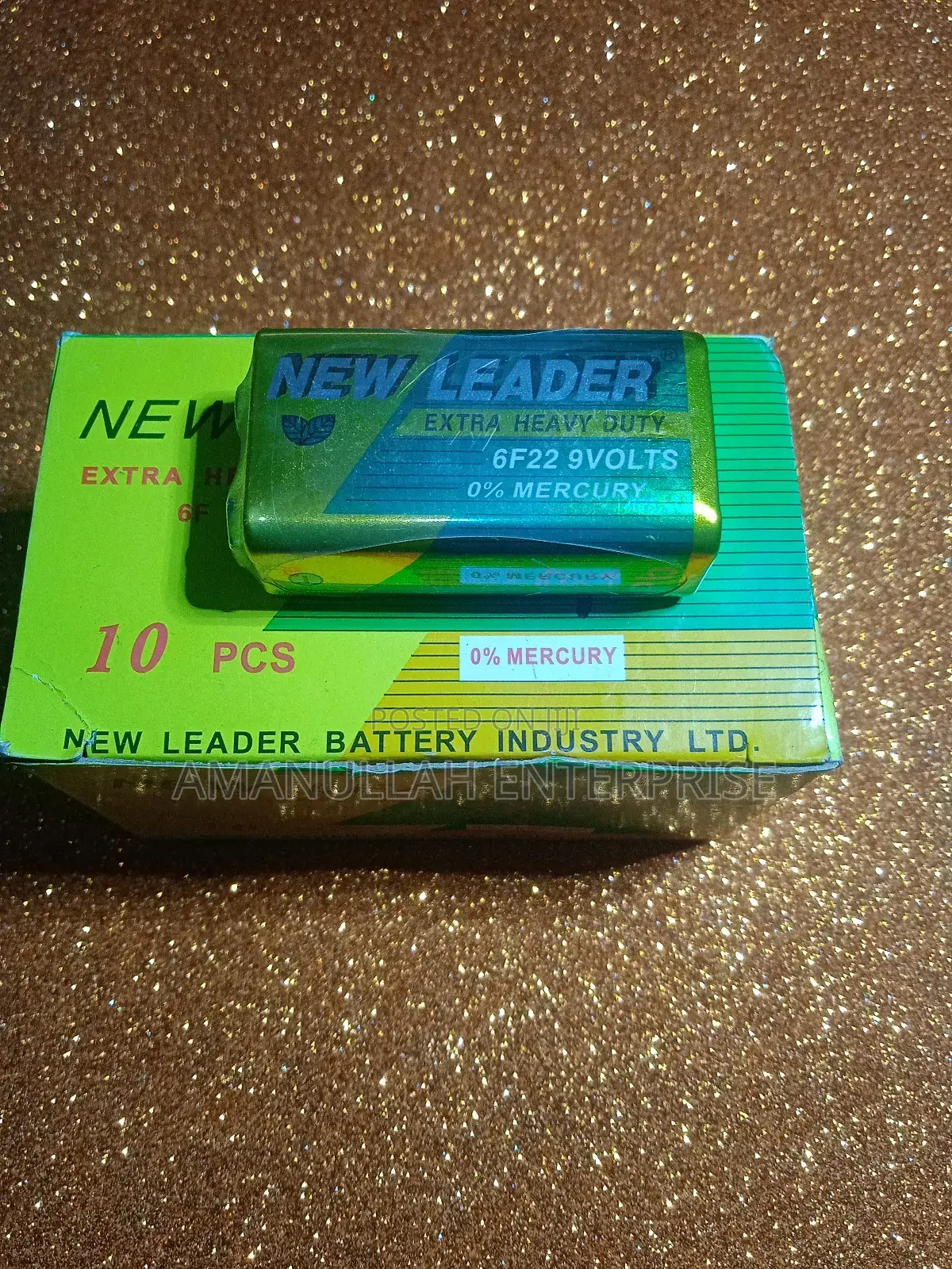 9v Non Rechargeable Battery.