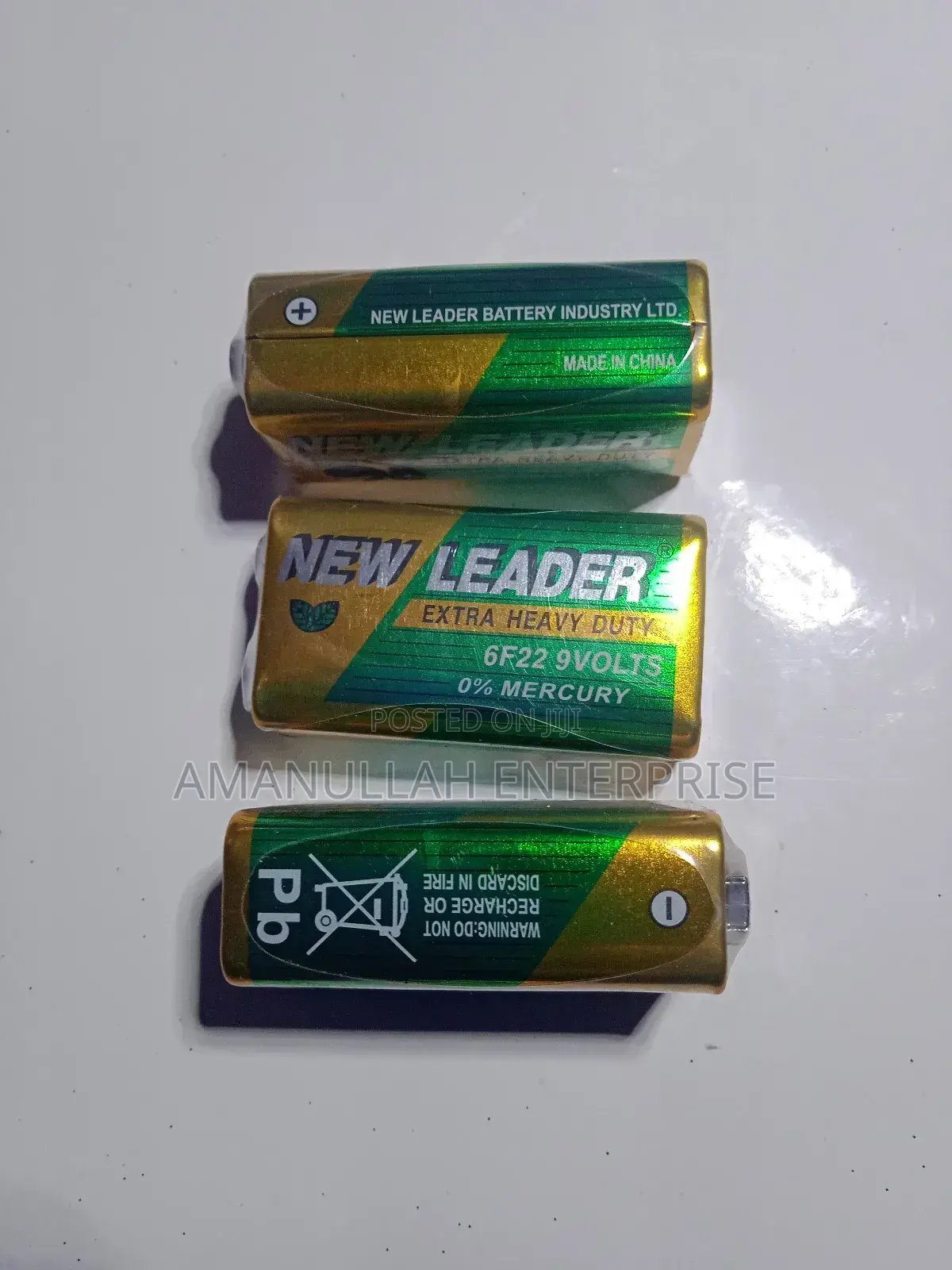 9v Non Rechargeable Battery.