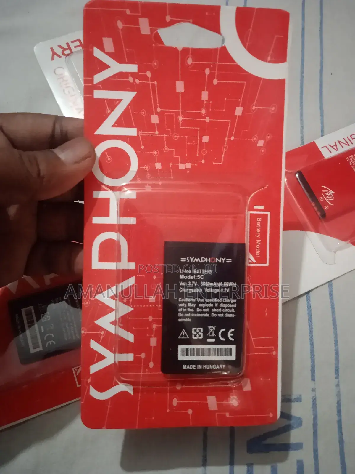 5c Battery-3.7v Bl Support for More Models.