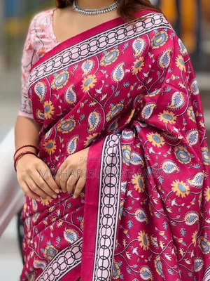 Photo - Digital Print Sharee With Blause PCS