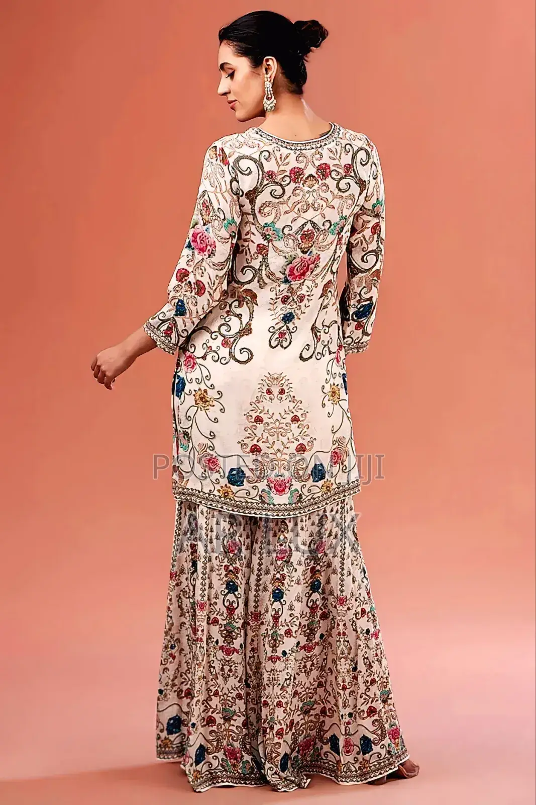 Ar Lux Premium Digital Print Three-Piece