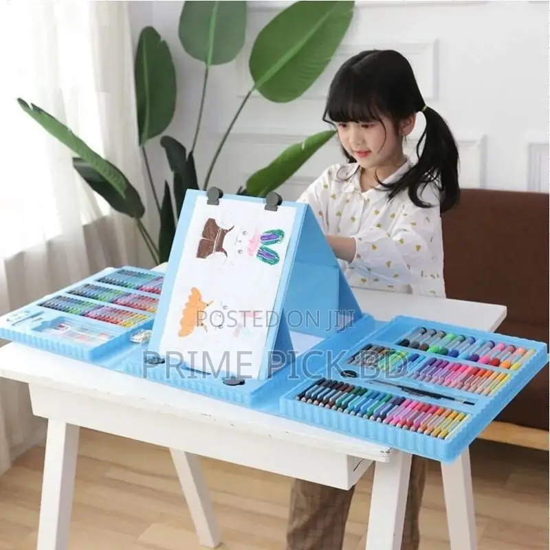 208 PCS Unicorn Art Set – Complete Drawing Painting Kit