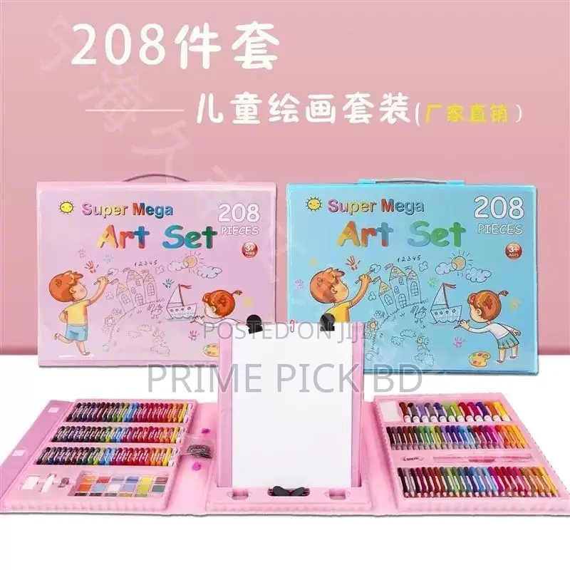 208 PCS Unicorn Art Set – Complete Drawing Painting Kit