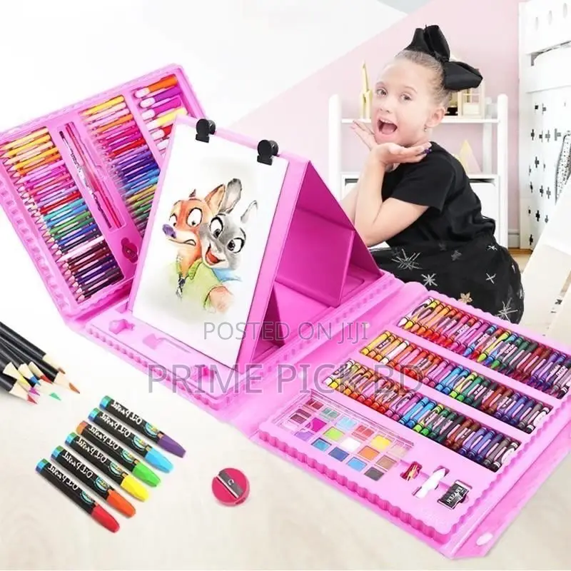 208 PCS Unicorn Art Set – Complete Drawing Painting Kit