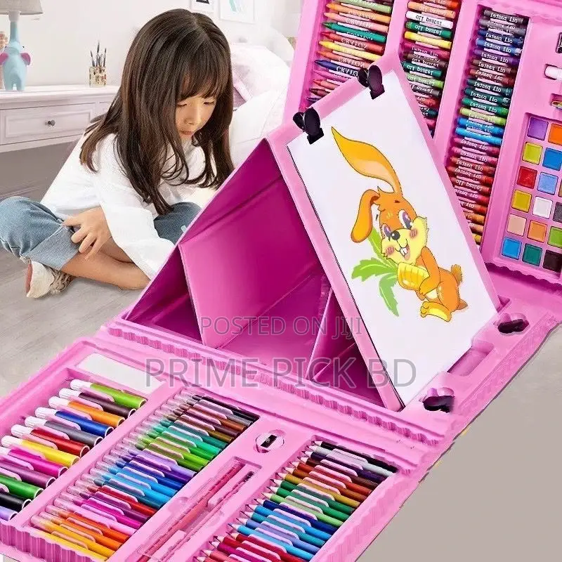 208 PCS Unicorn Art Set – Complete Drawing Painting Kit