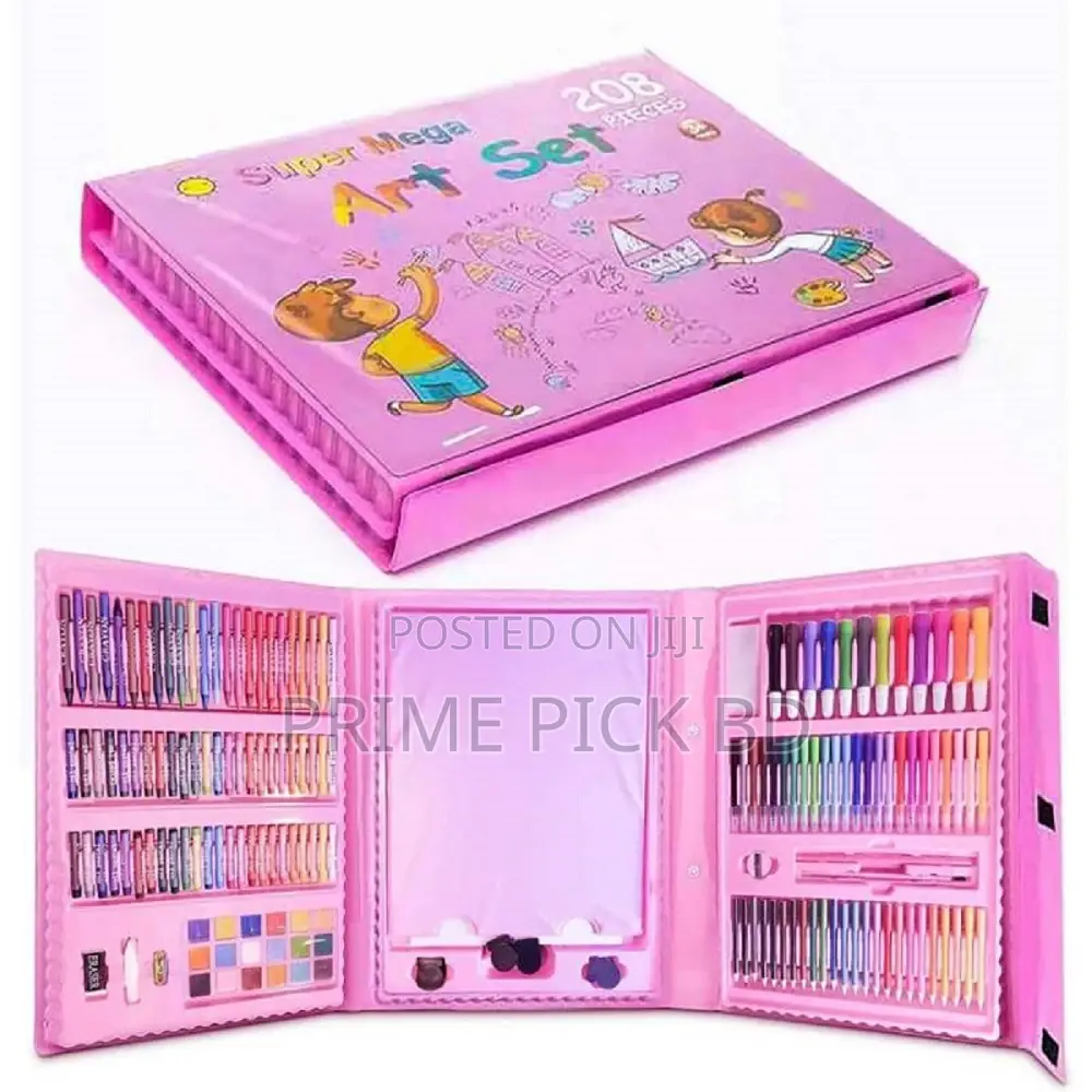 208 PCS Unicorn Art Set – Complete Drawing Painting Kit
