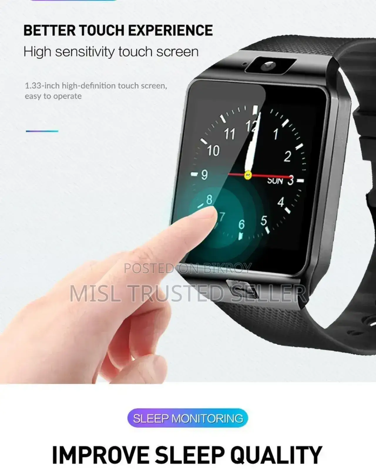 DZ09 SIM Card Supported Smart Watch
