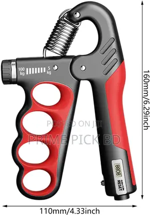Adjustable Hand Grip Strengthener With Counter 10kg-100kg