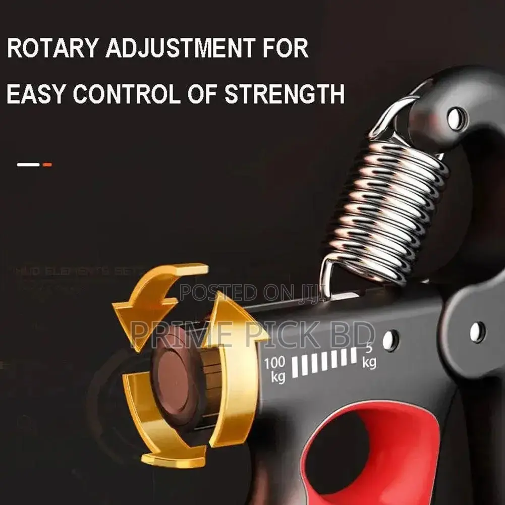 Adjustable Hand Grip Strengthener With Counter 10kg-100kg