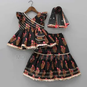 Trendy Baby Tops With Sharara
