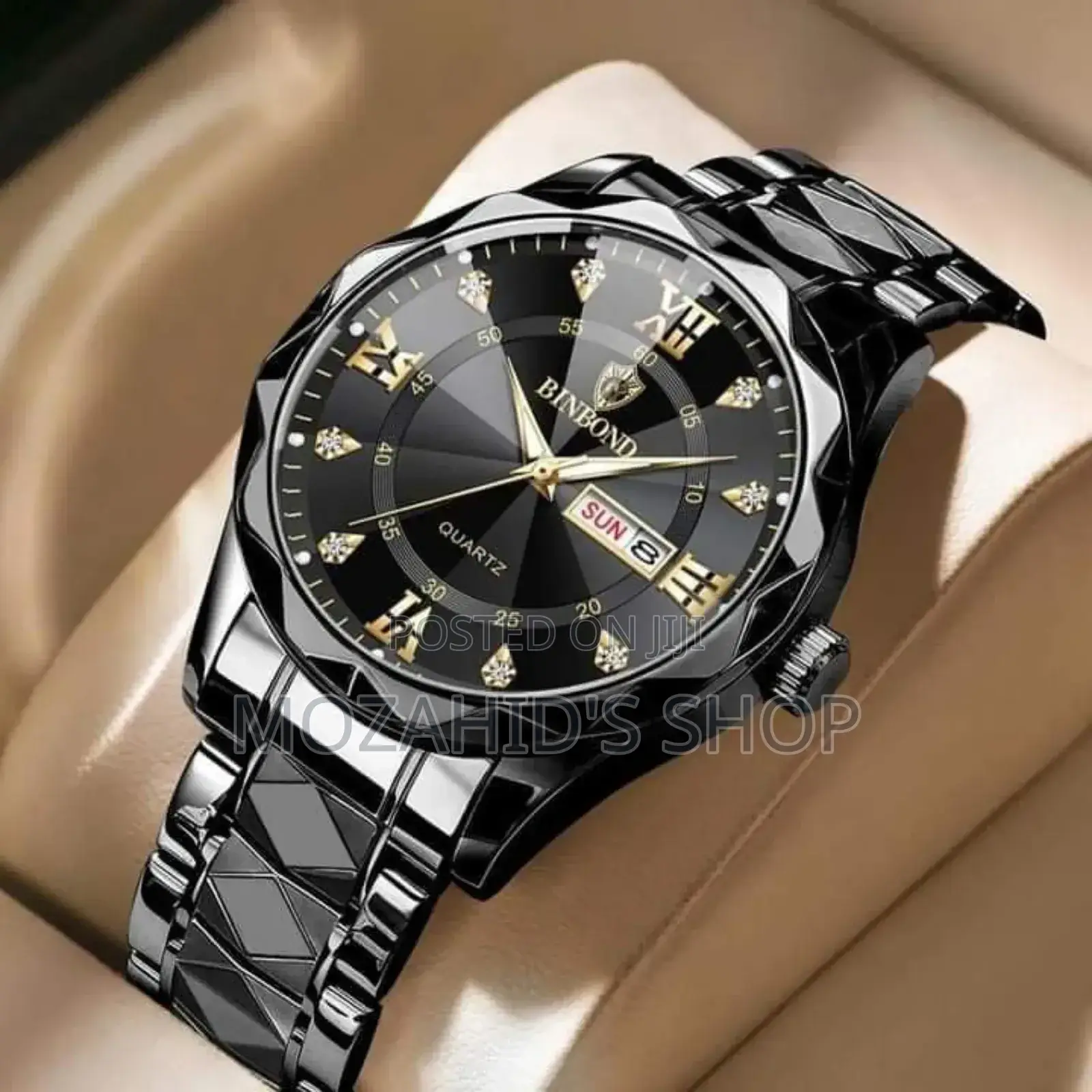 Binbond 2521 Luxury Brand Luminous Quartz Watch for Men