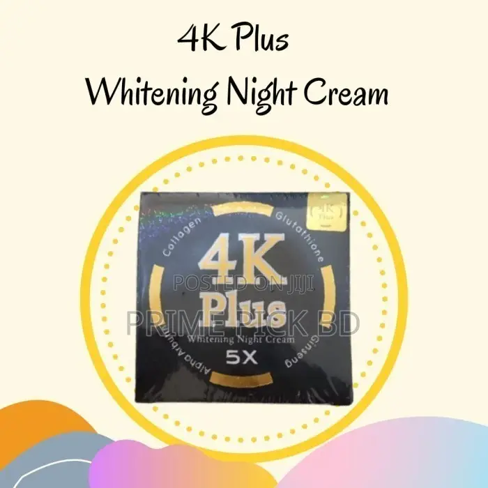 Plus Whitening Night Cream 5x – For Bright Spot