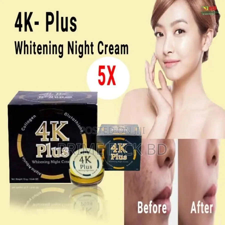 Plus Whitening Night Cream 5x – For Bright Spot