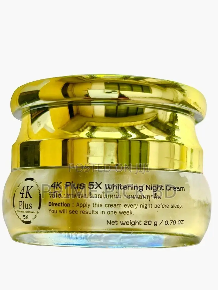 Plus Whitening Night Cream 5x – For Bright Spot