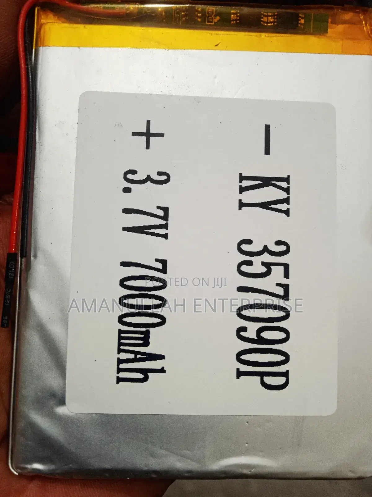 Lithium Polymer Battery.