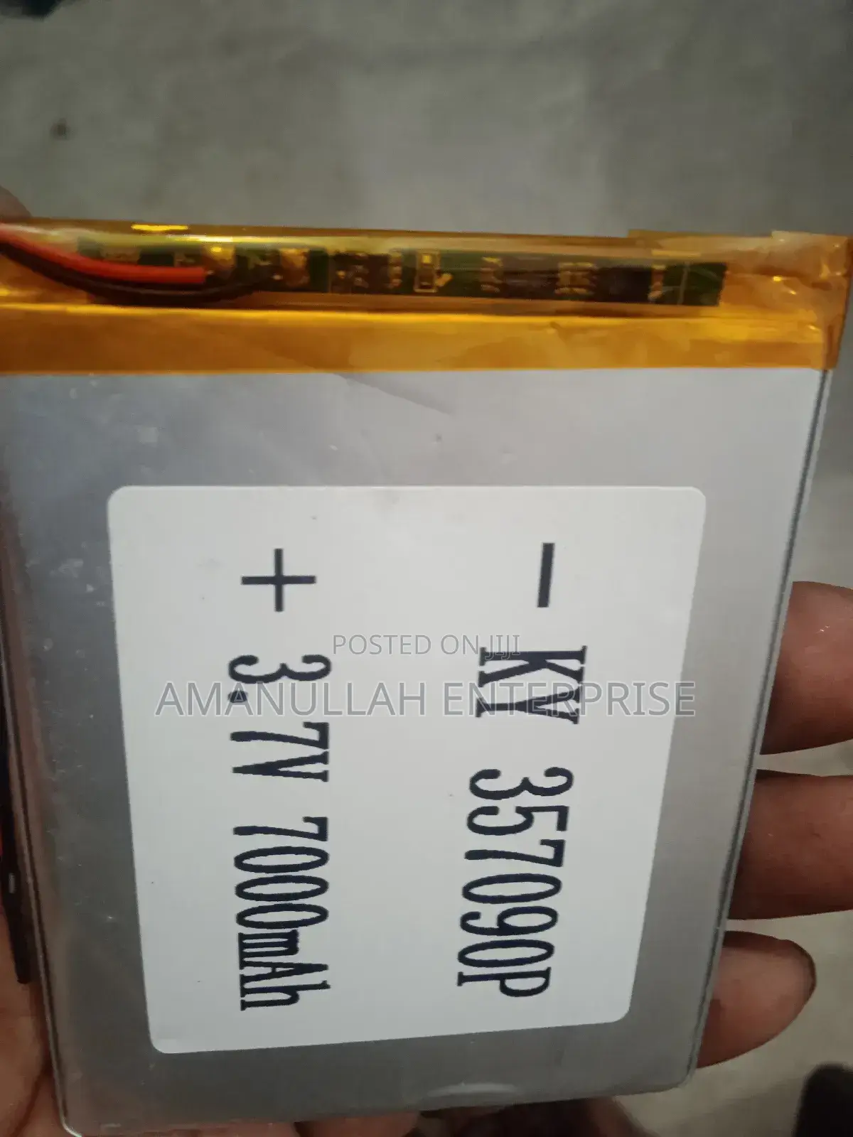 Lithium Polymer Battery.