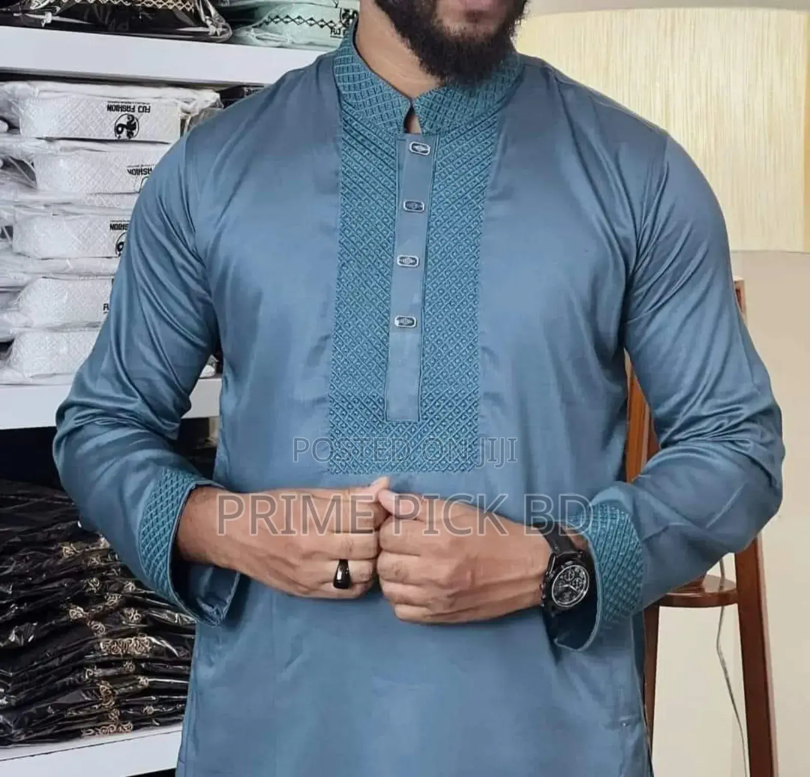 Best Selling Trendy Embroidery Panjabi for Man