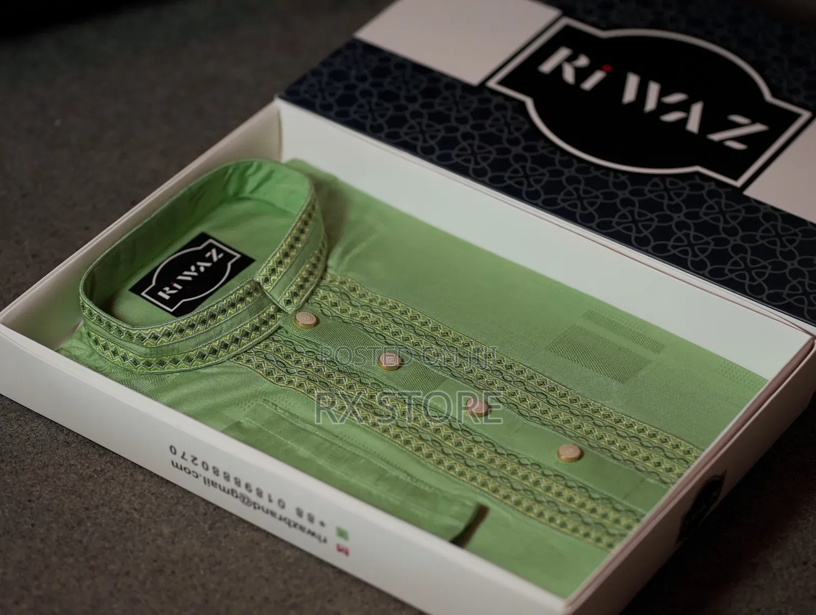 Premium Cotton Embroidery Panjabi