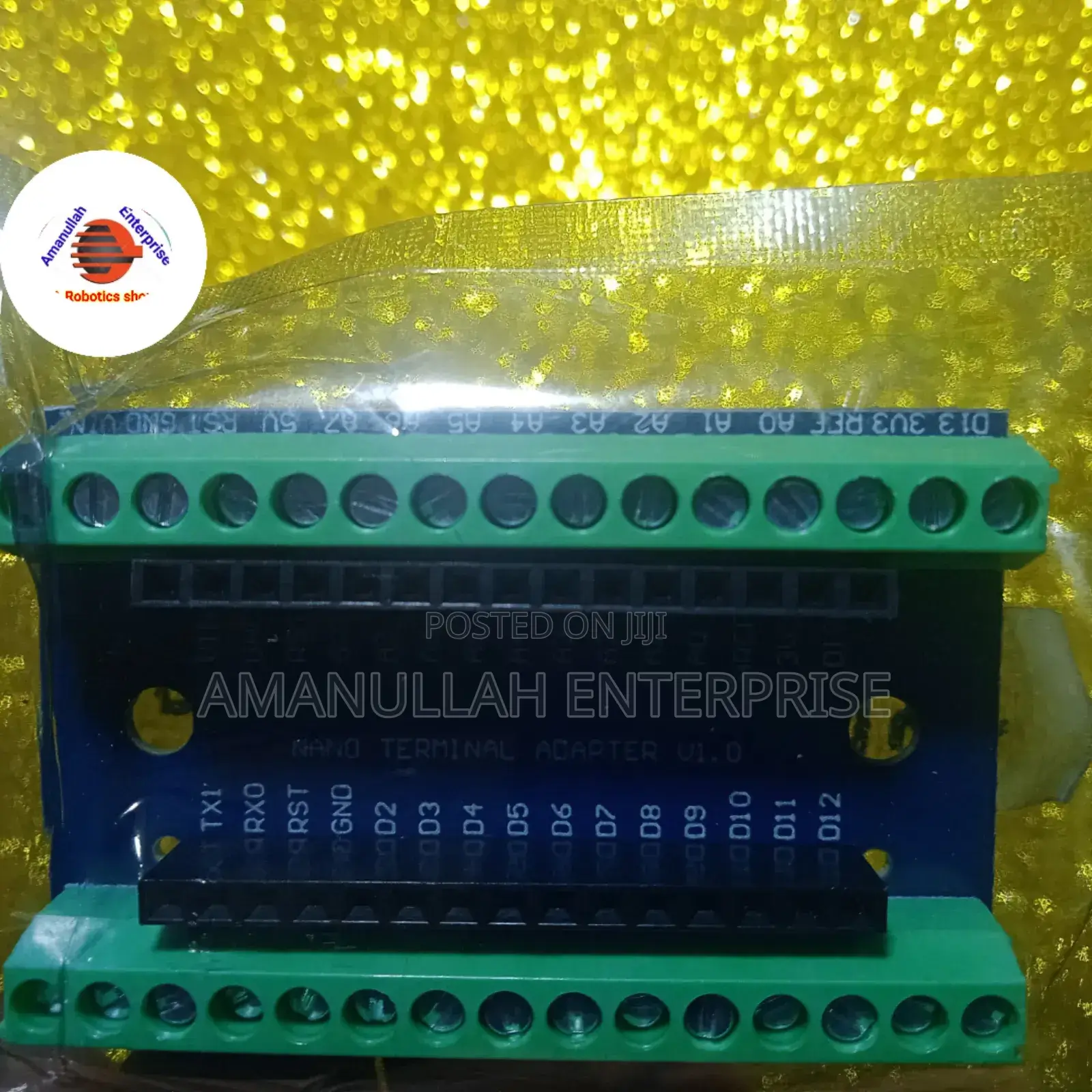 Arduino Nano Green Expansion Board.