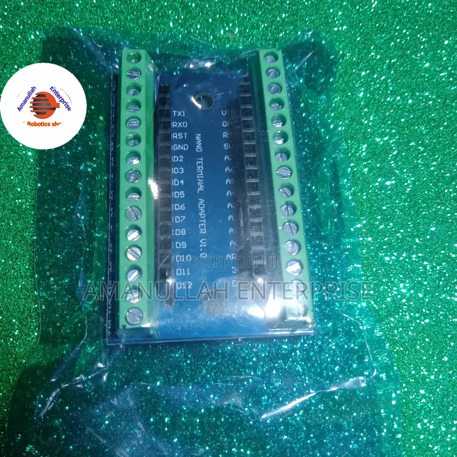 Arduino Nano Green Expansion Board.