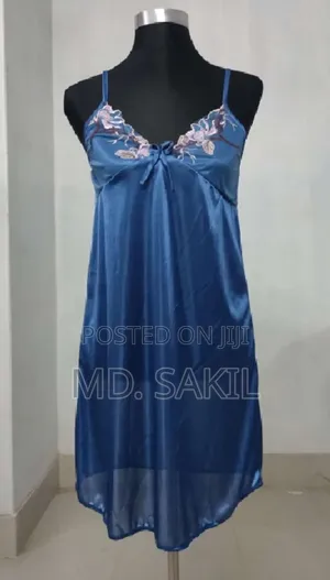 Silksatin Night Dress for Women