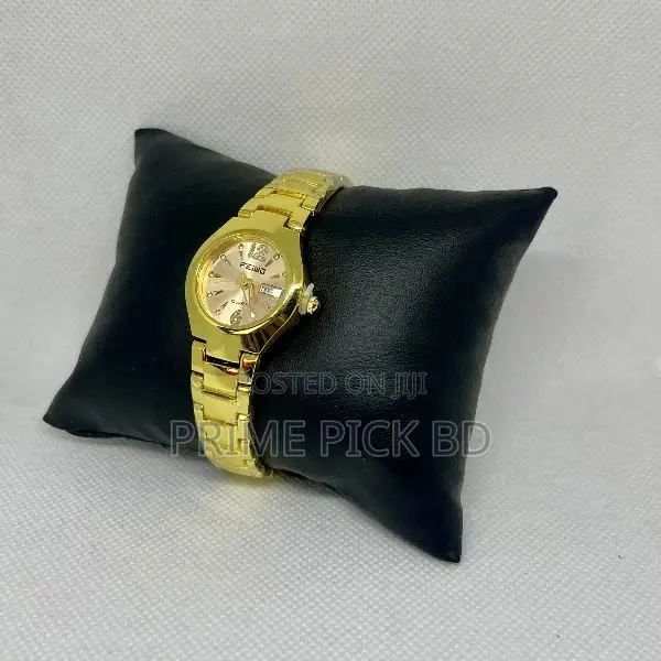 Feiwo Stainless Steel Watch – Elegant Analog Quartz