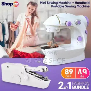 Photo - Sewing Machine Sm202a Brand Mini Sewing Machine