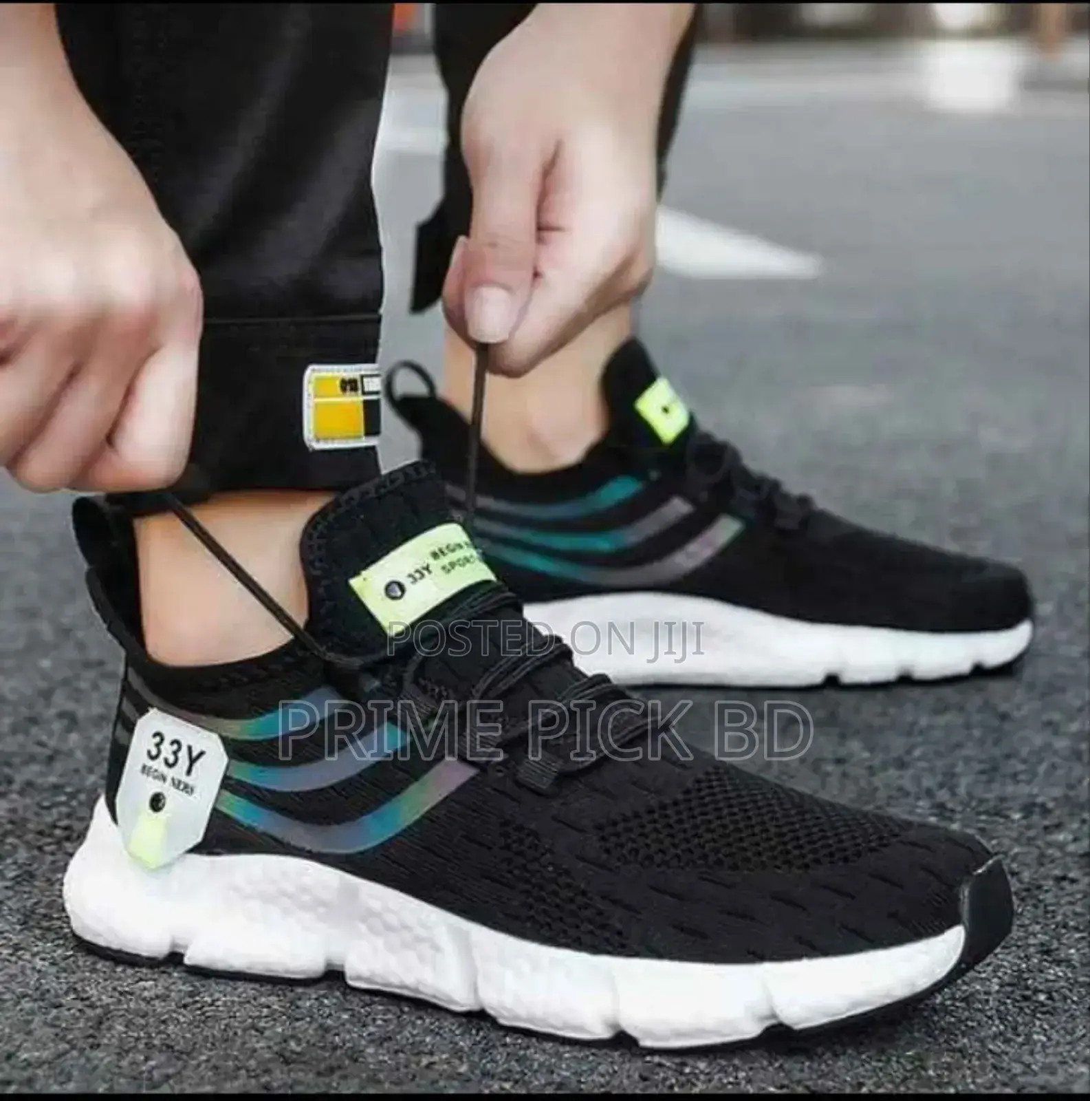 Original China Black Shoes for Men