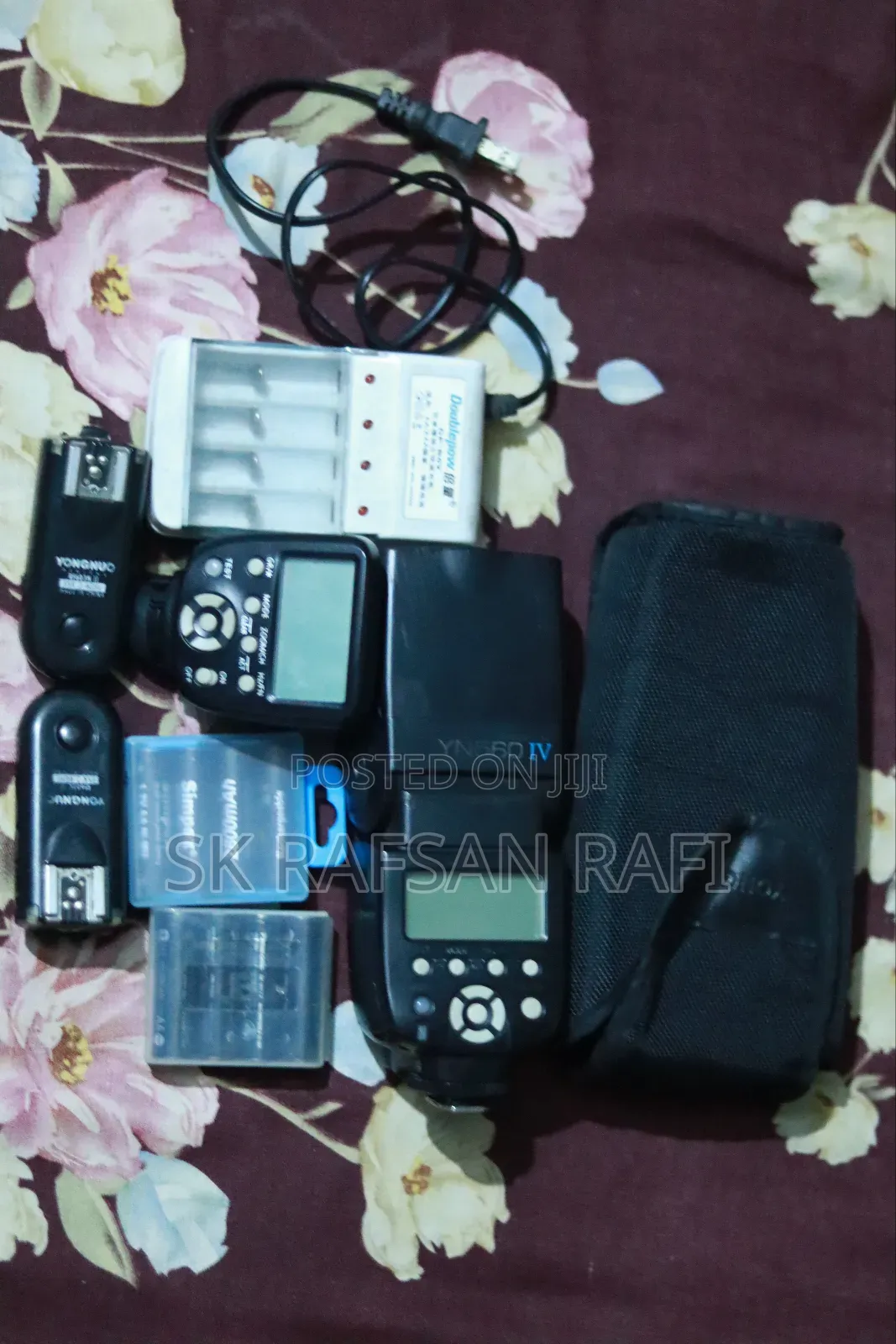 Camera Flash, Tigger, Flash Controller, Charger, Battery