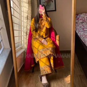 Sequence Embroidery Three Piece