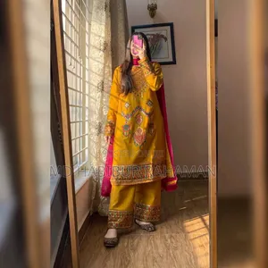 Sequence Embroidery Three Piece