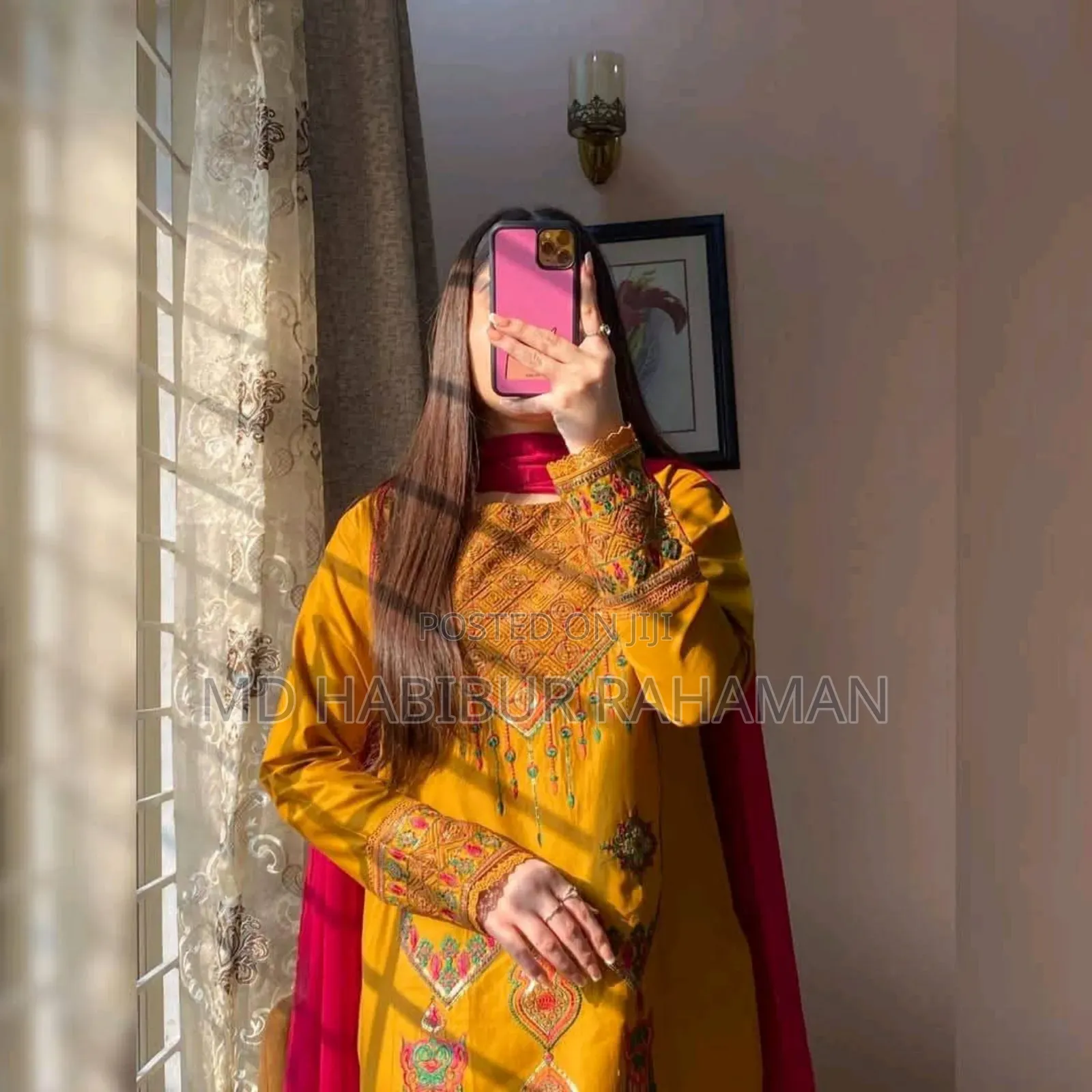 Sequence Embroidery Three Piece