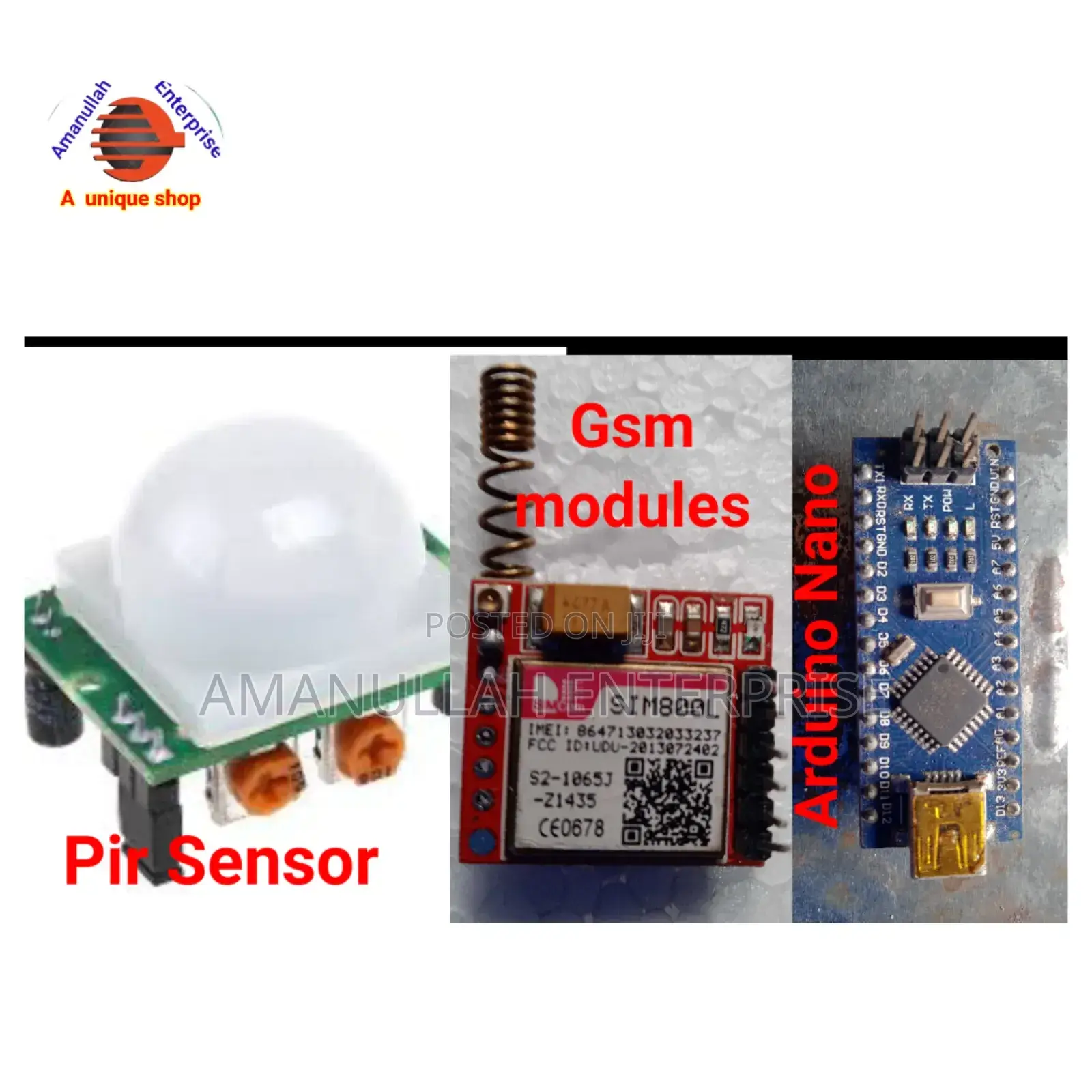 GSM 800l, PIR সেন্সর এবং Arduino সহ স্বয়ংক্রিয় নিরাপত্তা ব্যবস্থা