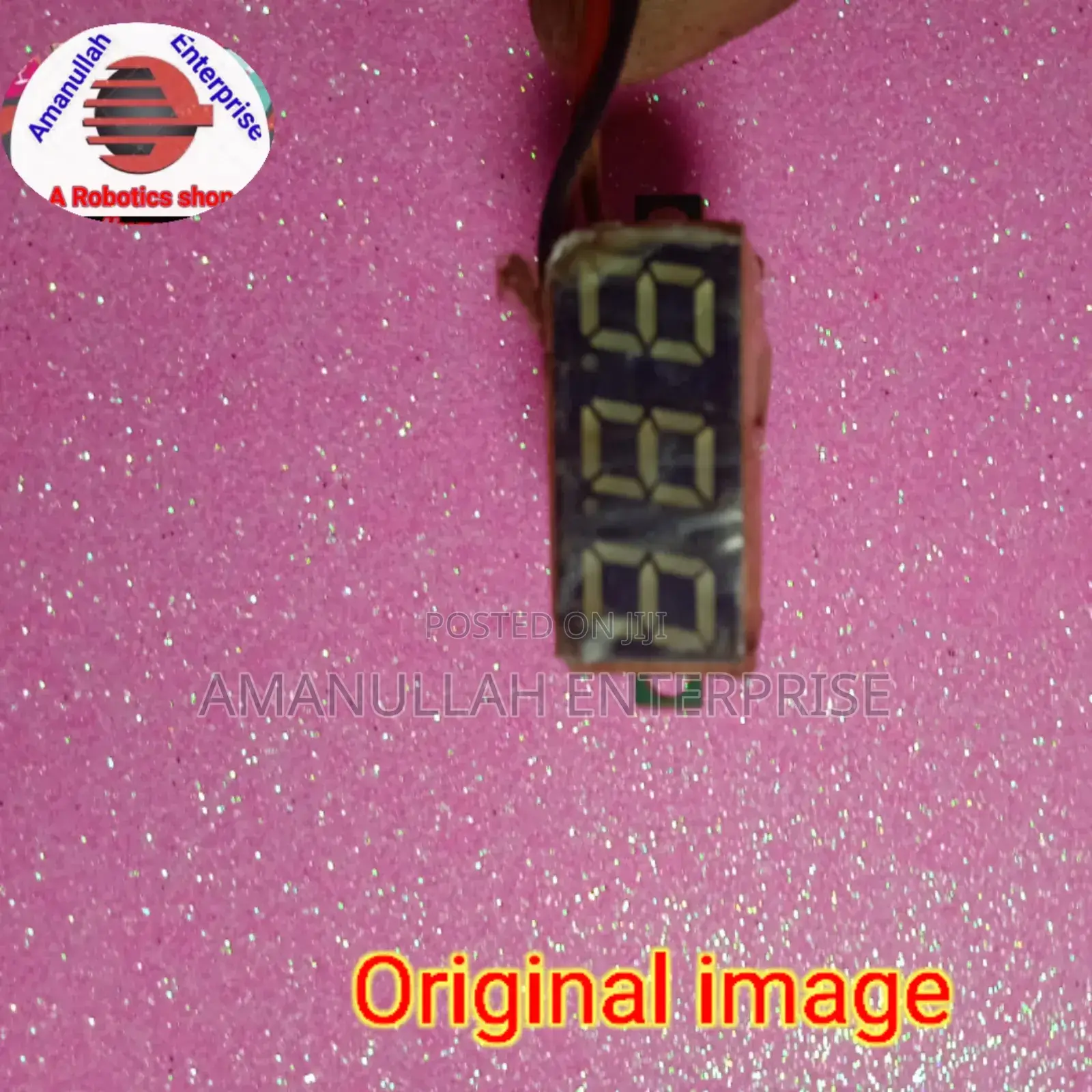 Dc Volt Meter With Digital Display