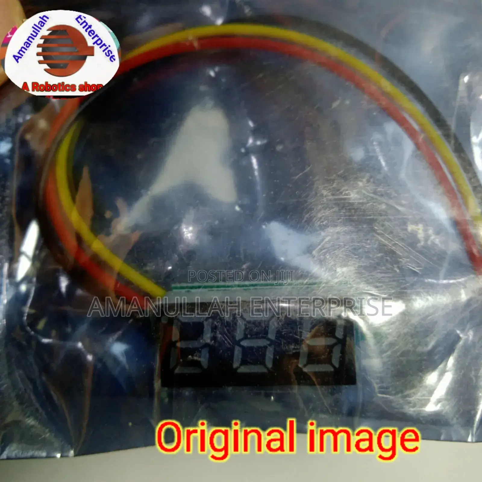 Dc Volt Meter With Digital Display