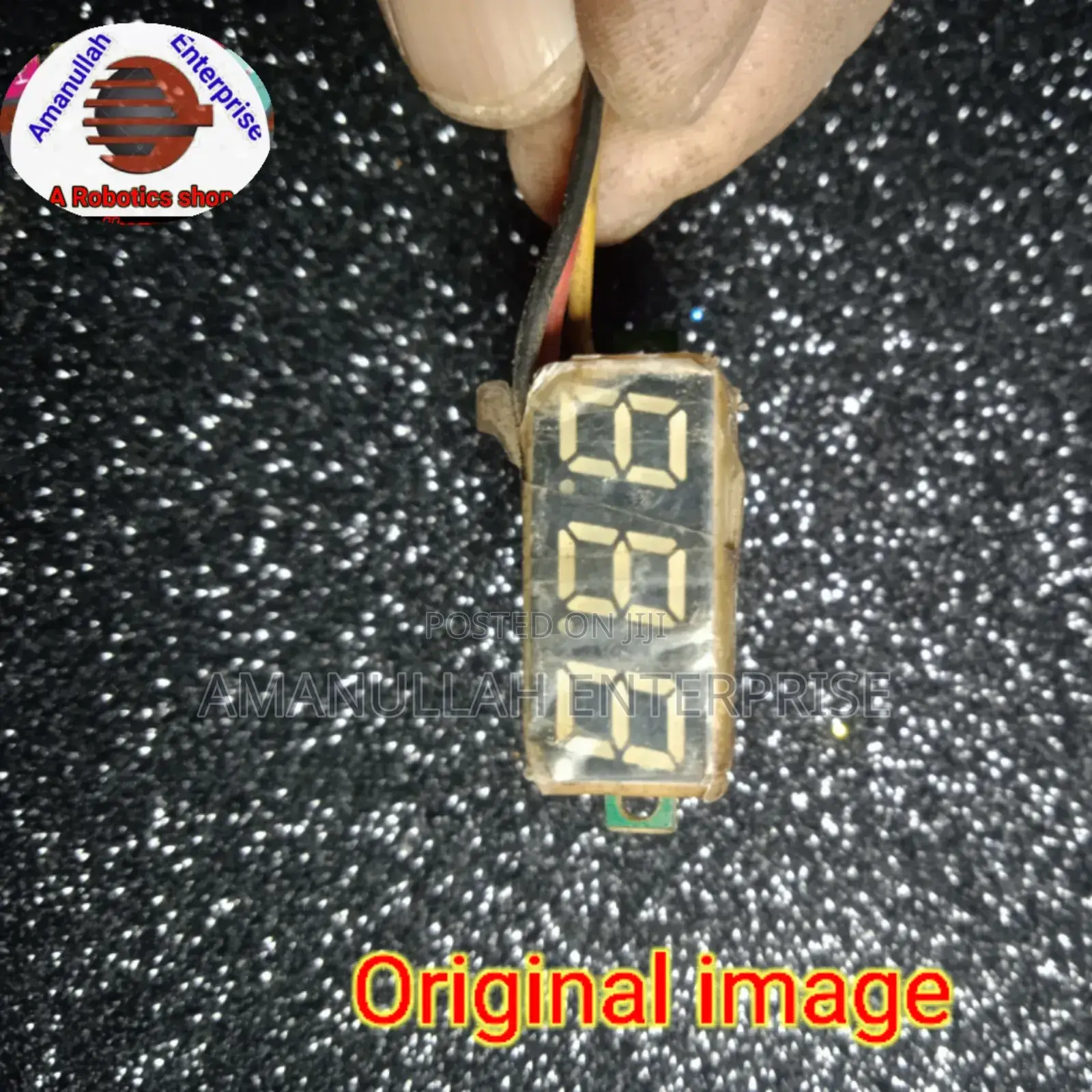 Dc Volt Meter With Digital Display