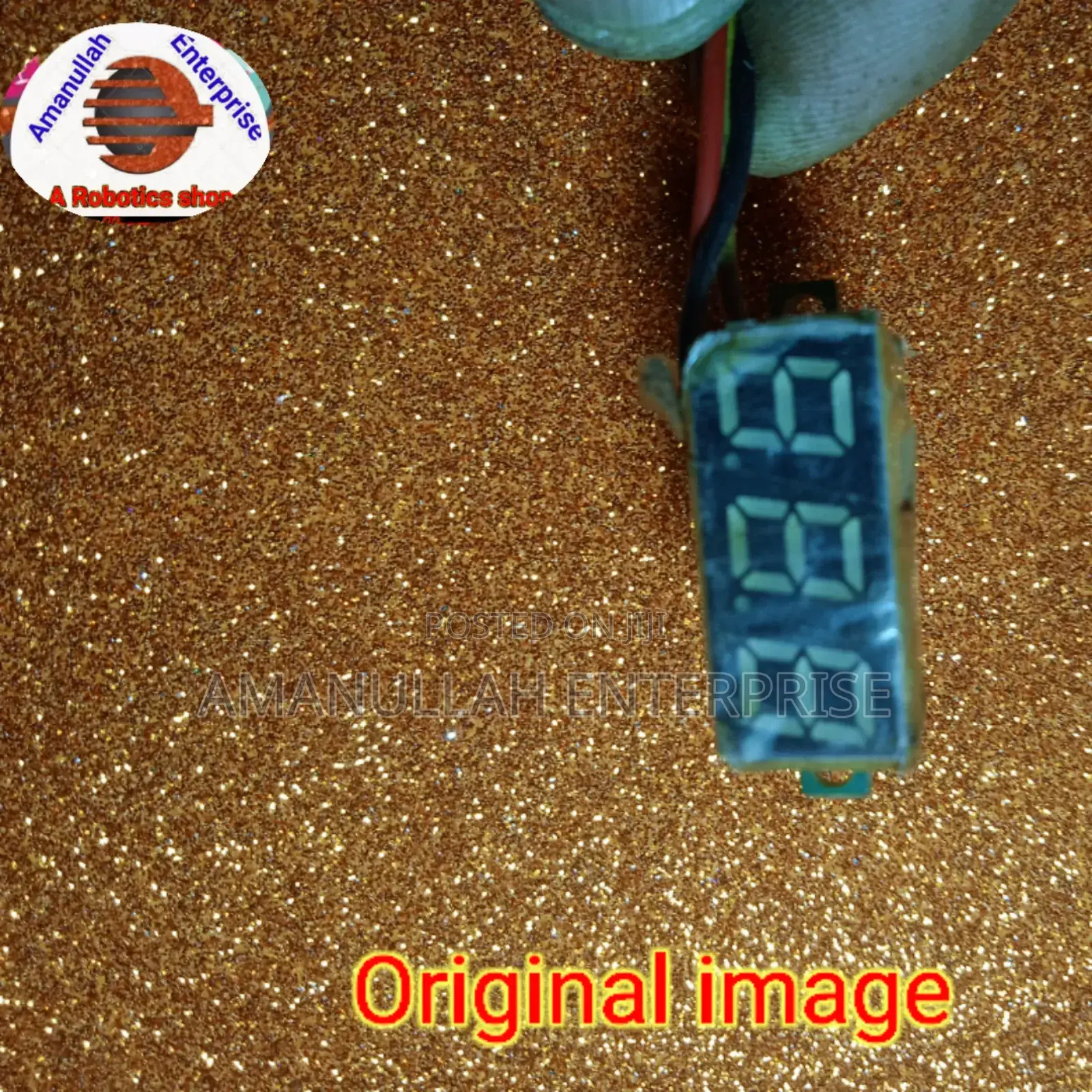 Dc Volt Meter With Digital Display