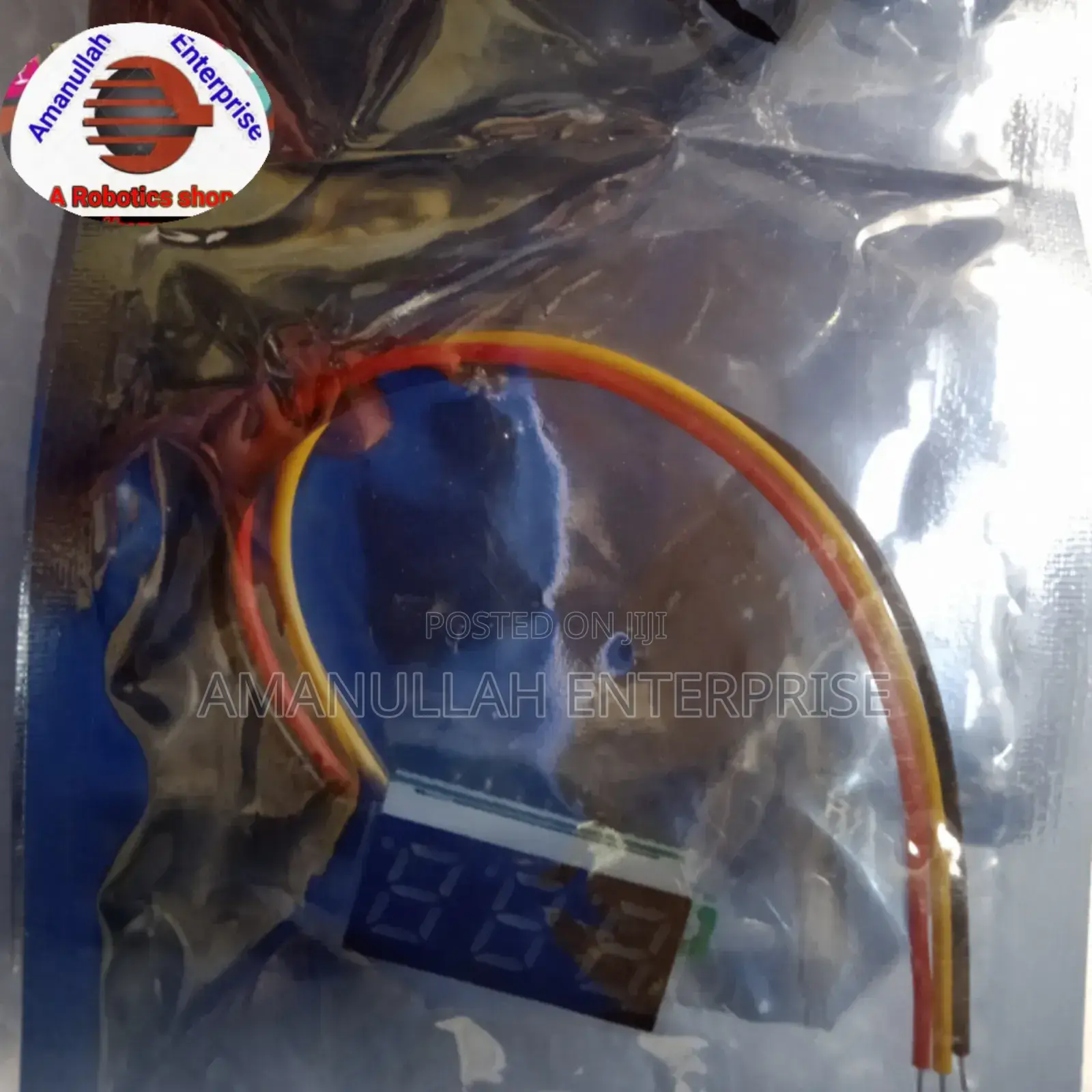 Dc Volt Meter With Digital Display