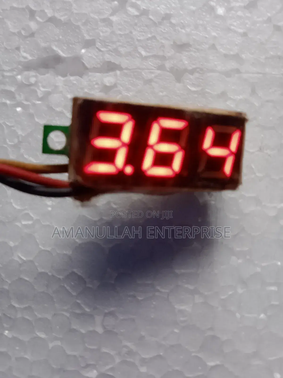 Dc Volt Meter With Digital Display