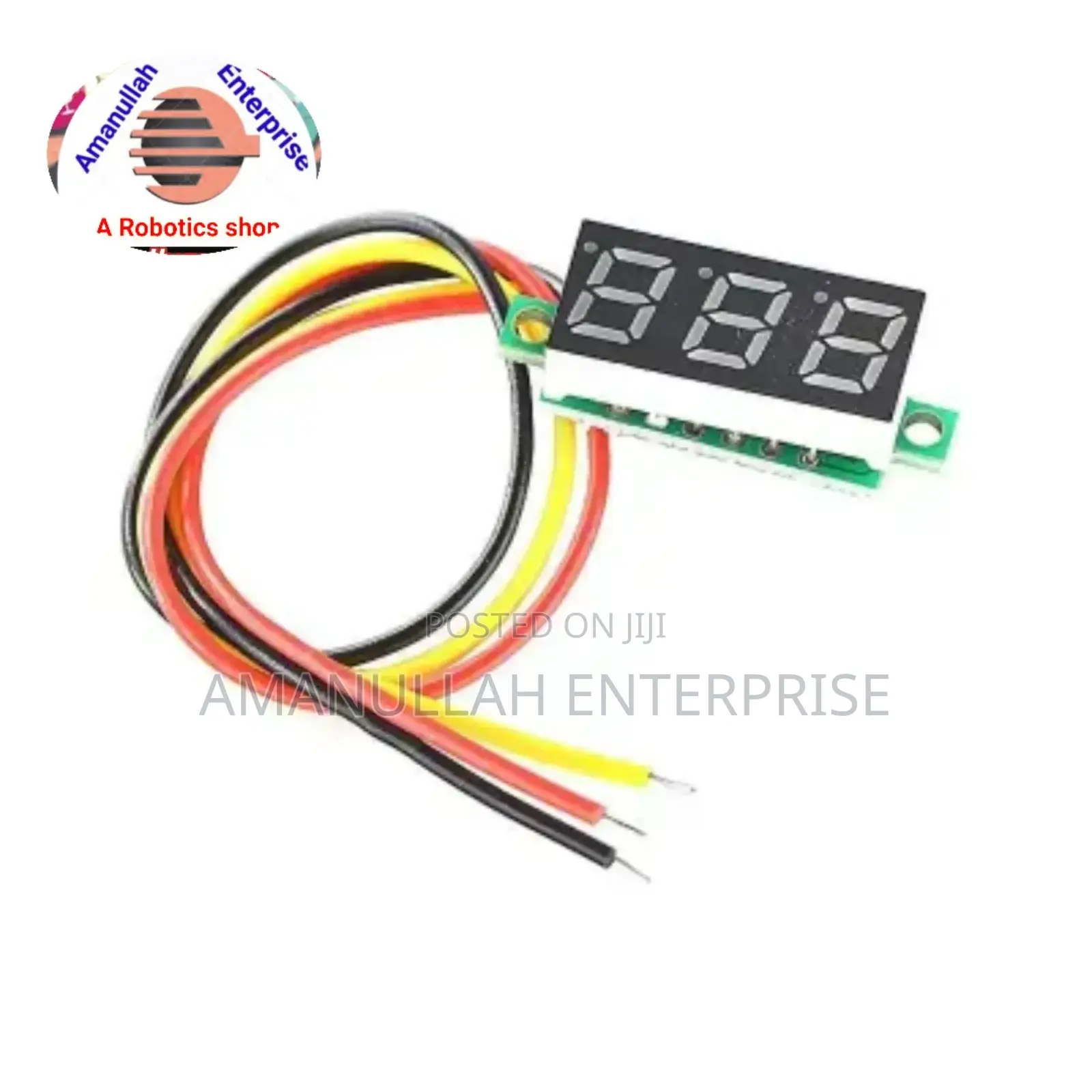 Dc Volt Meter With Digital Display